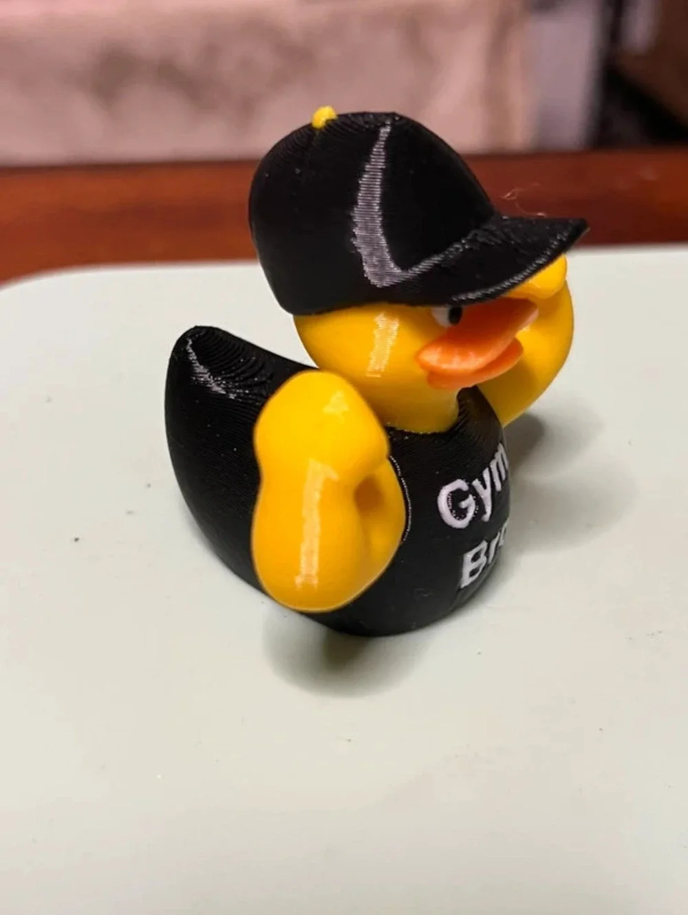Ducking gym bros